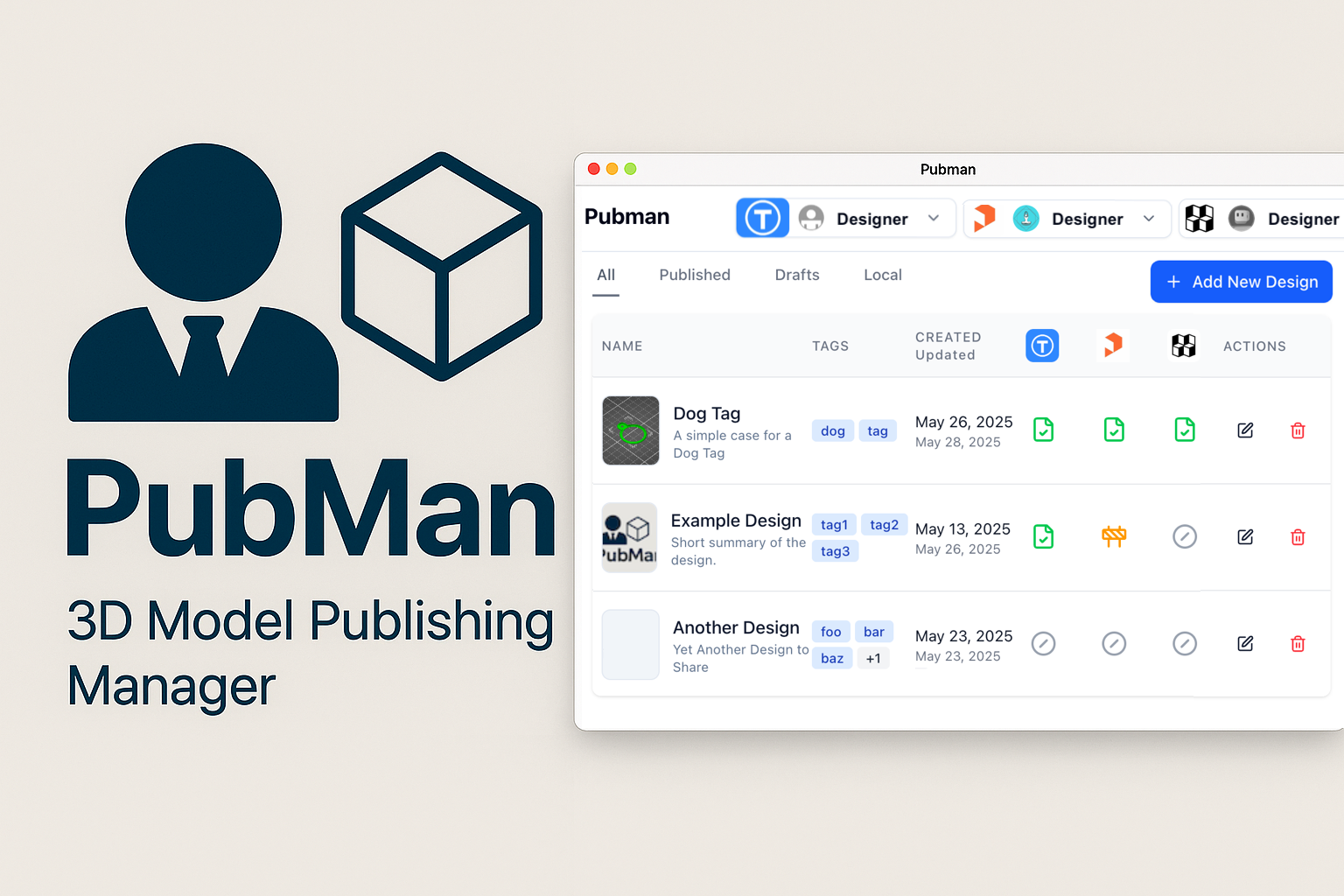 PubMan 3D Model Publishing Manager