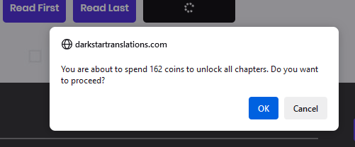 Unlock All Button Alert