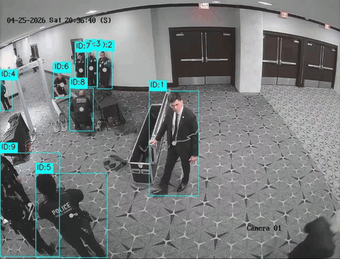 running detection demo