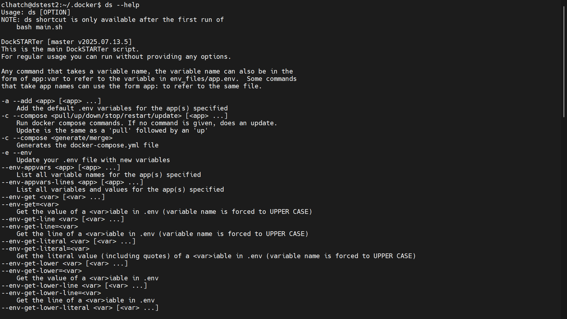 Command Line Interface